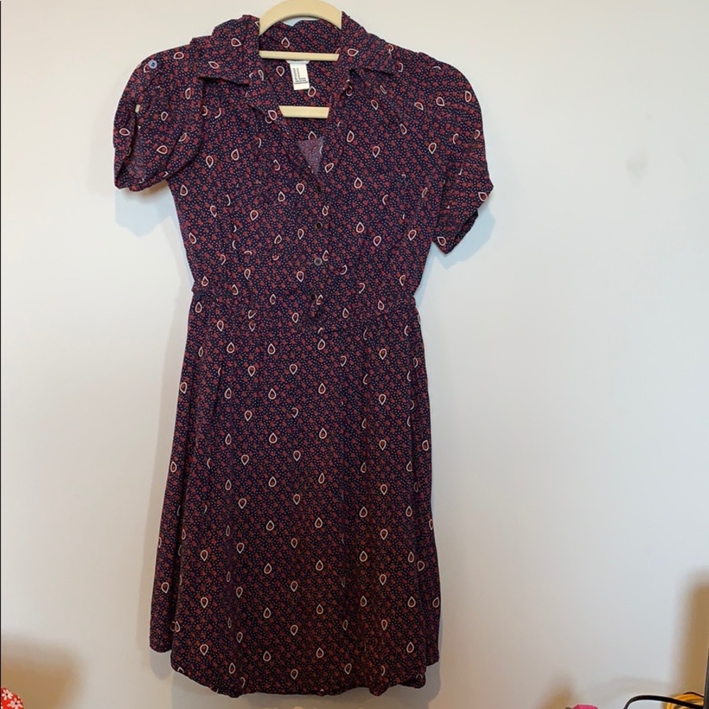 Forever 21 paisley pattern dress